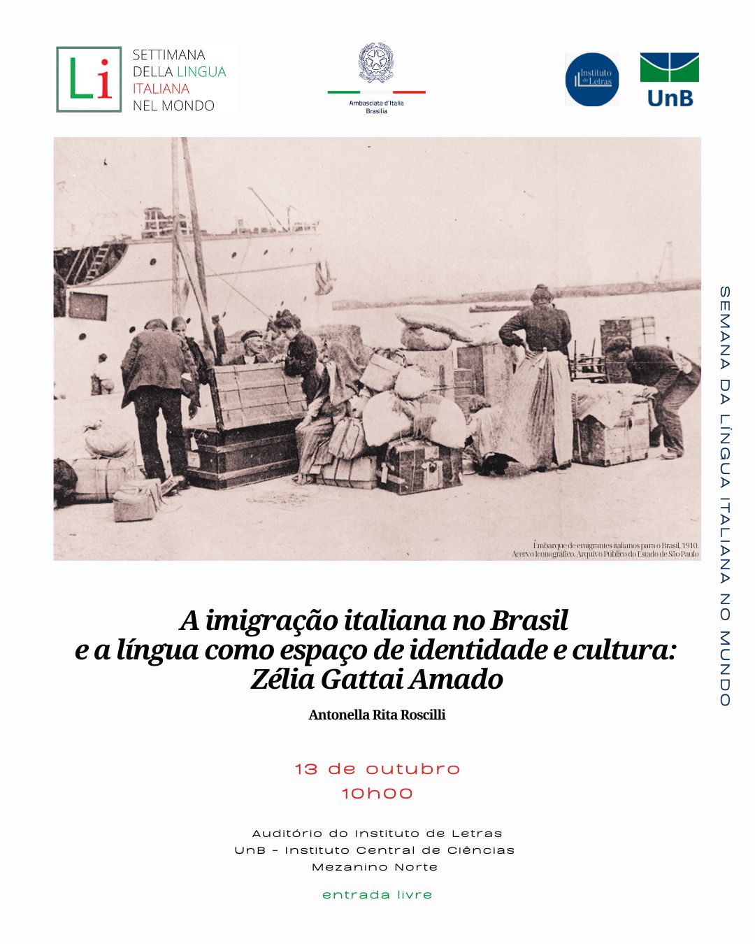 SEMAna da língua italiana no mundo